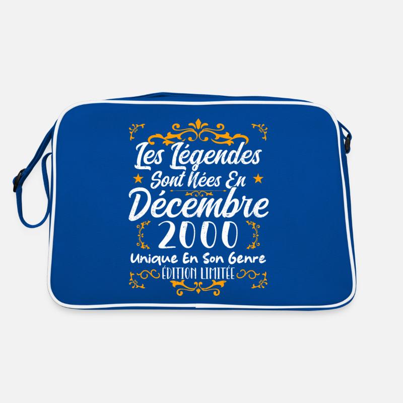 Vintage, Cadeau Anniversaire Décembre 2000 Sac Retro