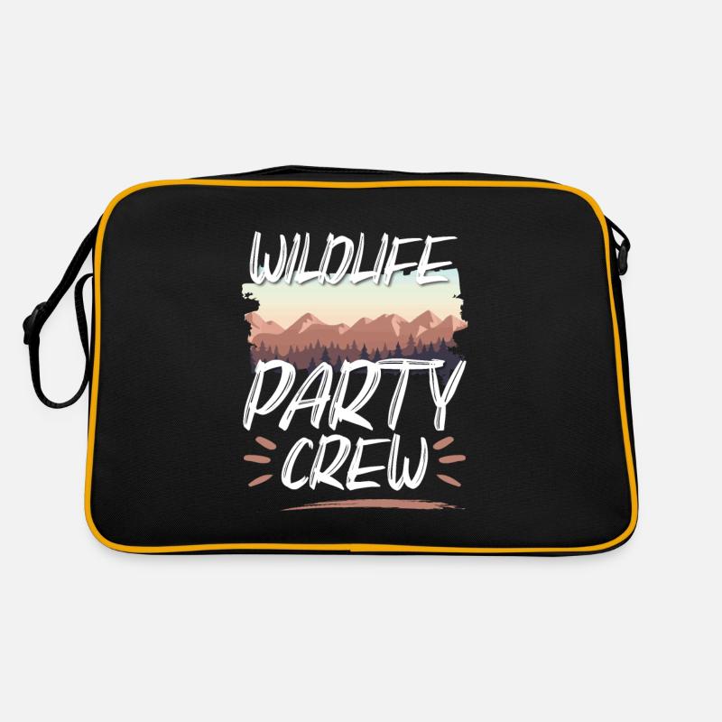 Équipe de fête de la faune Sac Retro