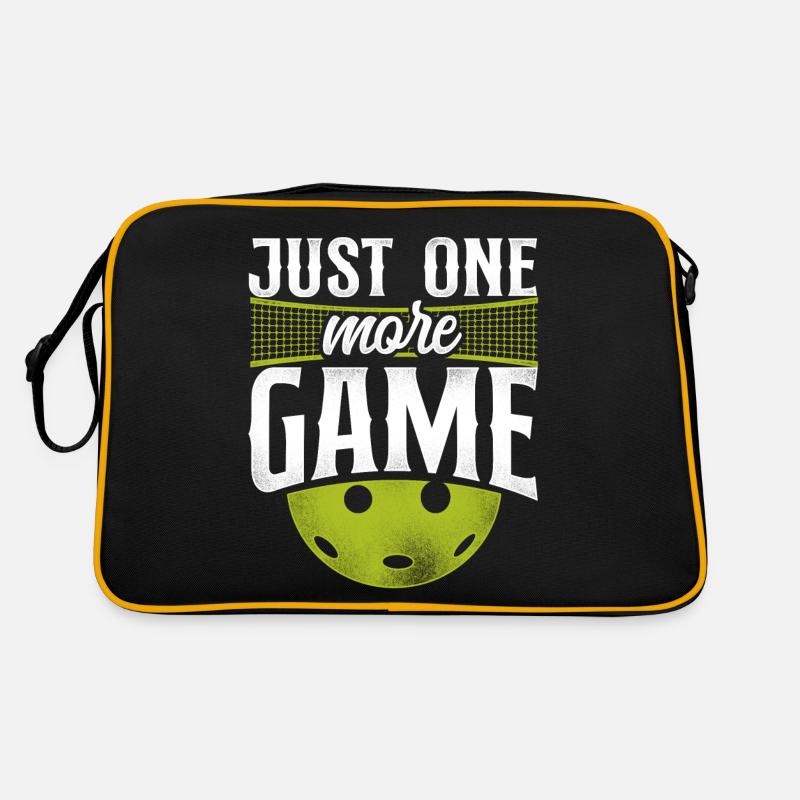 Pickleball Juste un jeu de plus Sac Retro