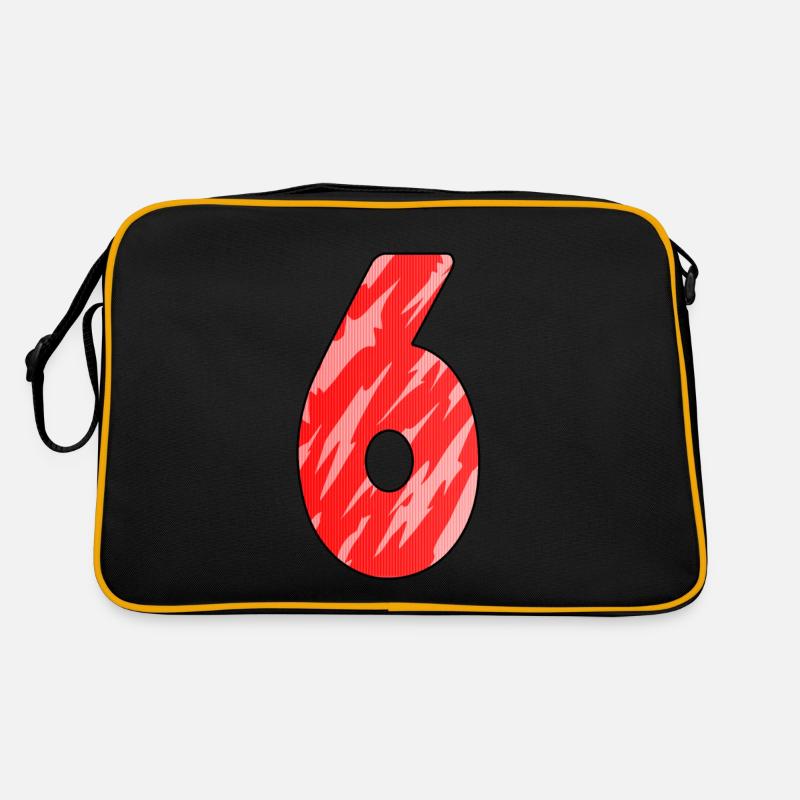 Numéro 6 - 6 ans Sac Retro