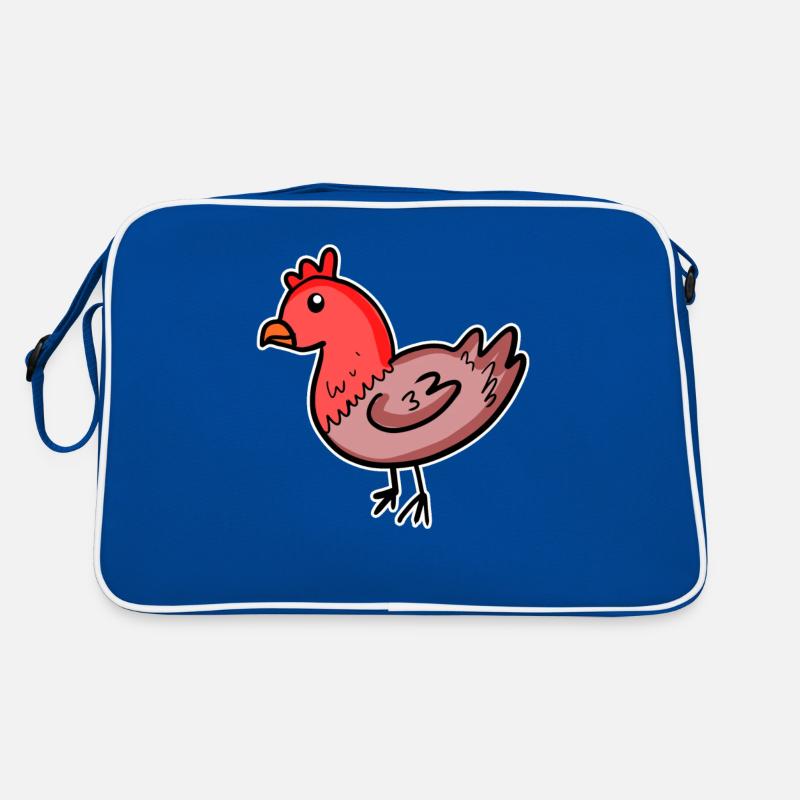 Bande dessinée de poulet Sac Retro