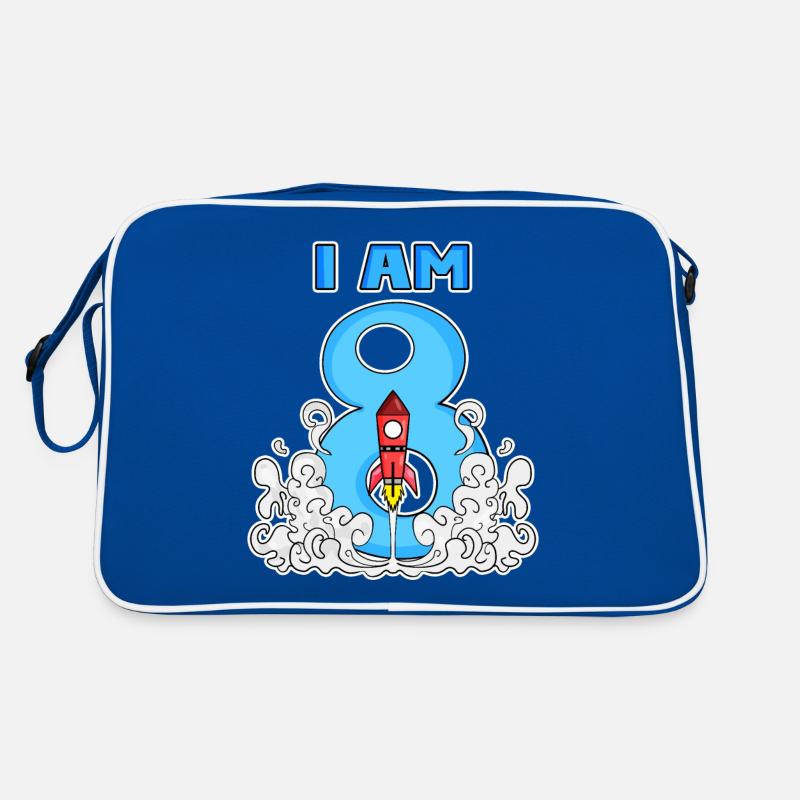 Boy 8 years old - 8th birthday gift Retro Bag