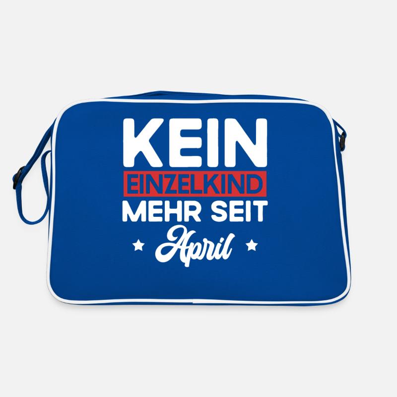 Kein Einzelkind Mehr Seit April Große Schwester Retro Tasche