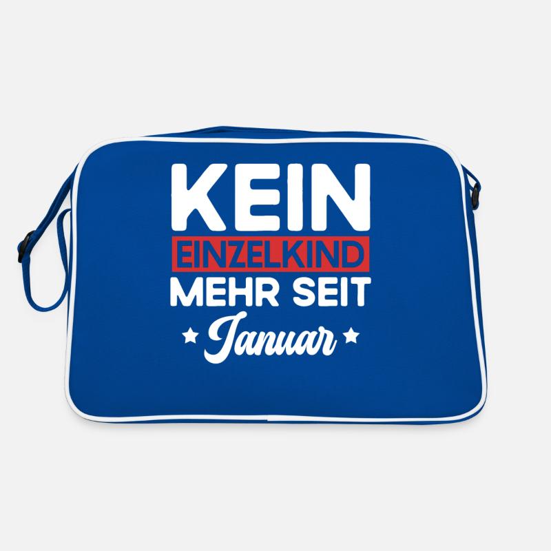 Kein Einzelkind Mehr Seit Januar Große Schwester Retro Tasche