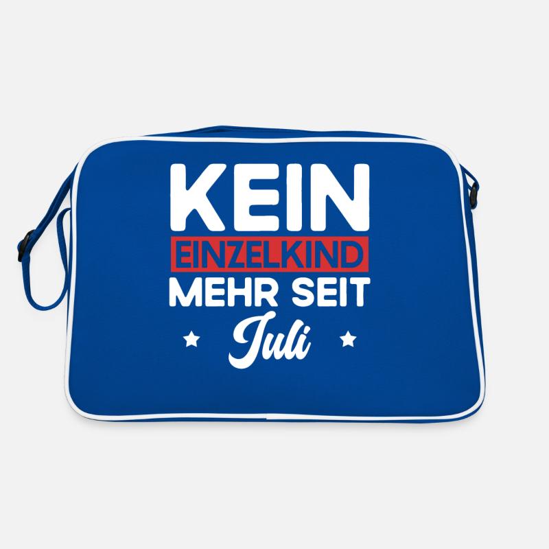 Kein Einzelkind Mehr Seit Juli Große Schwester Retro Tasche