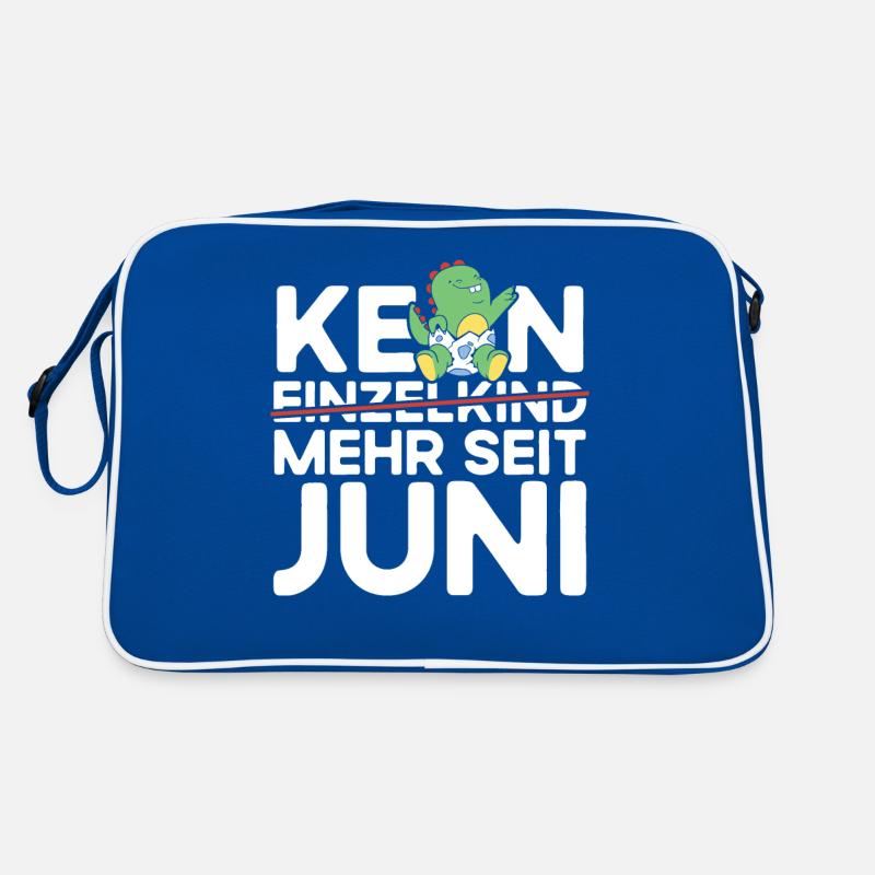 Kein Einzelkind Mehr Seit Juni Große Schwester Retro Tasche