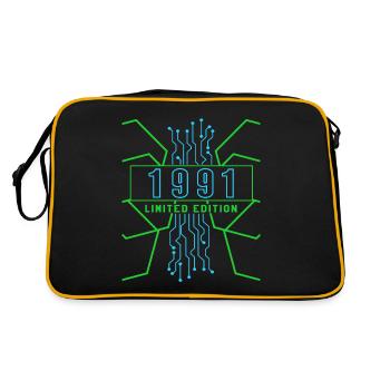 Anniversaire 1991 Gaming Limited Edition Gamer - Sac Retro - noir/or - Dos
