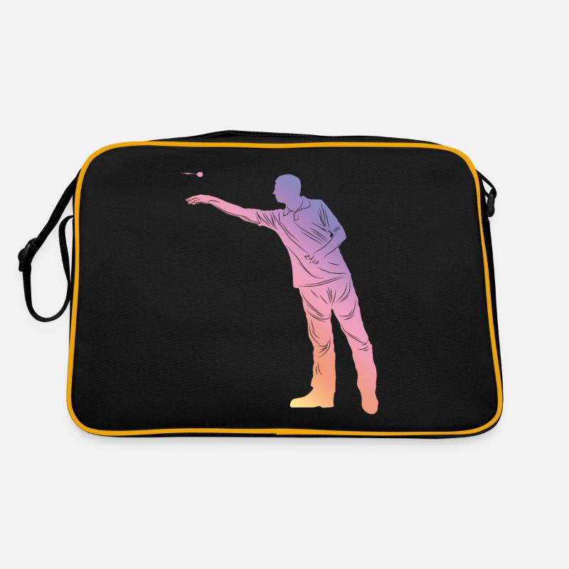 Darts Silhouette Retro Bag