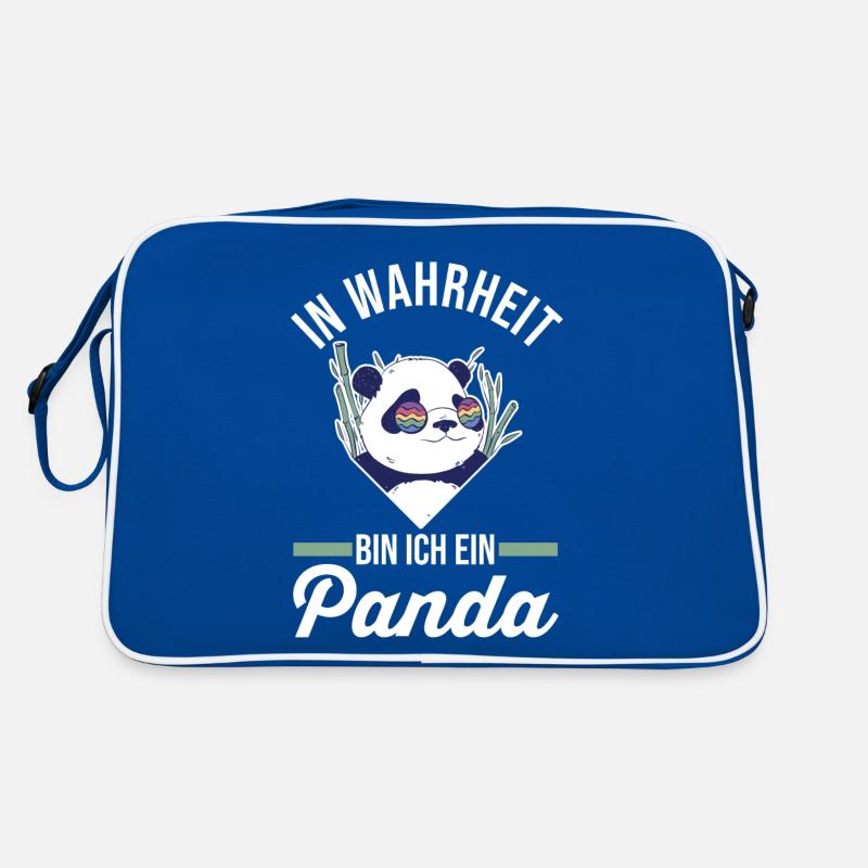 Panda Retro Tasche