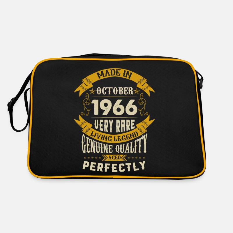 October 1966 Vintage Birthday Retro Bag