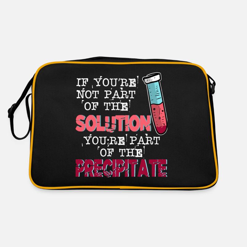 Si vous ne faites pas partie de la solution, drôles de professeurs Sac Retro