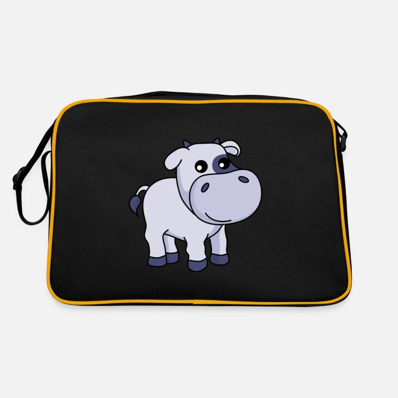 Vache Comic Animal Sac Retro