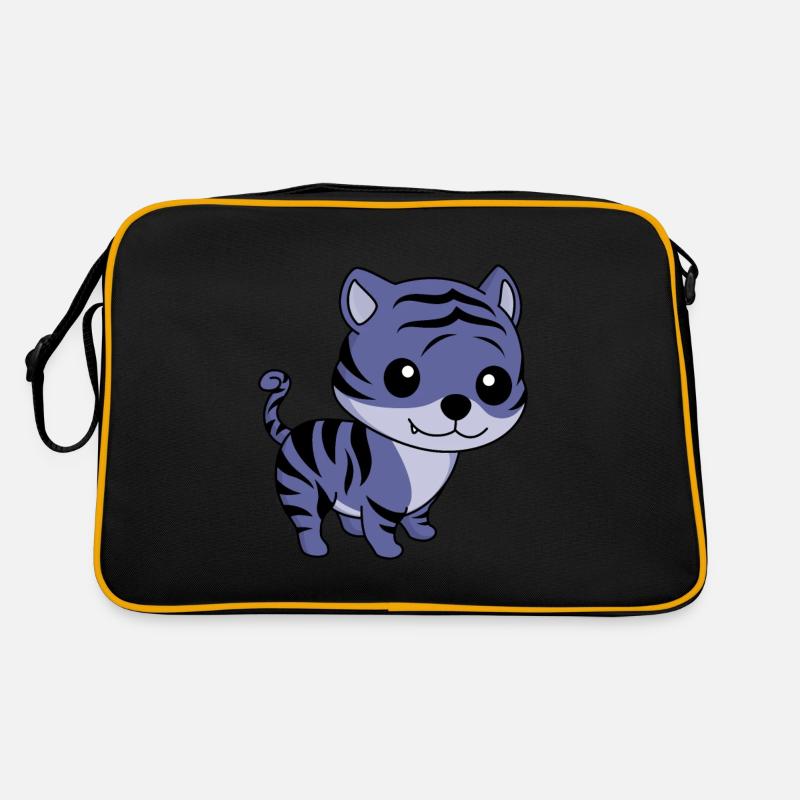 Tiger Comic Tier Retro Tasche