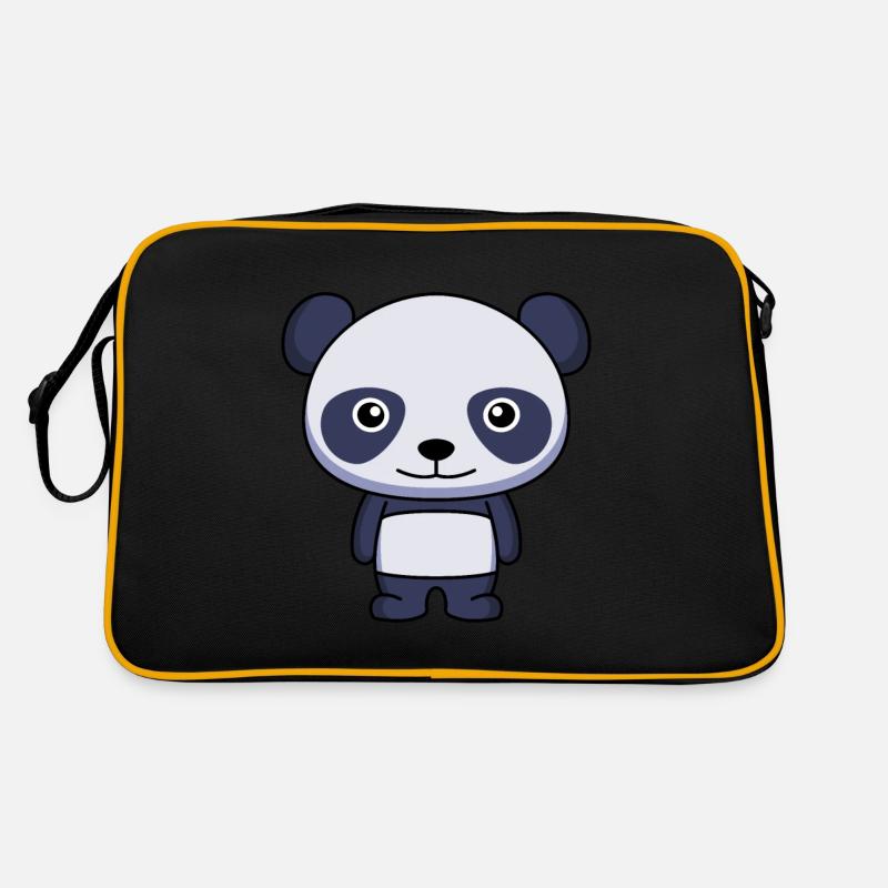 Panda Comic Animal Sac Retro