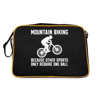 Enduro VTT VTT Équitation - Sac Retro - noir/or - Dos