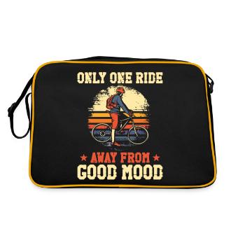Enduro VTT VTT Équitation - Sac Retro - noir/or - Dos