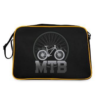 Enduro VTT VTT Équitation - Sac Retro - noir/or - Dos