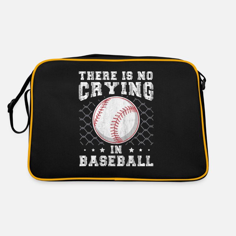 There Is No Crying In Baseball Retro Tasche