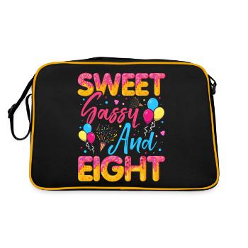 Sweet Sassy Et Huit Saupoudres Délicieux - Sac Retro - noir/or - Dos