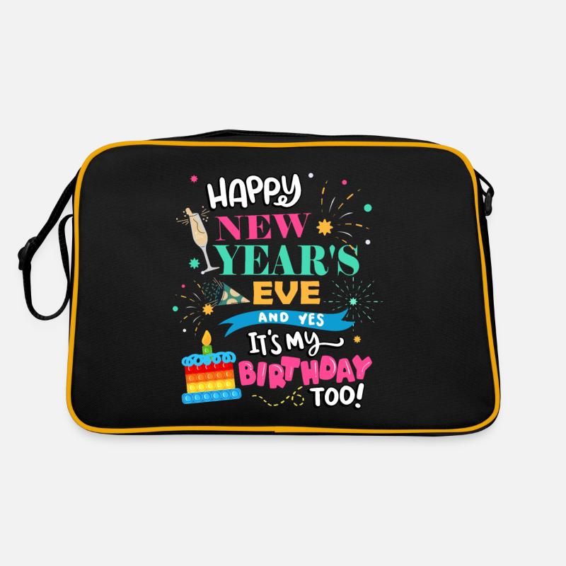 Bonne année et oui c'est aussi la mienne Sac Retro