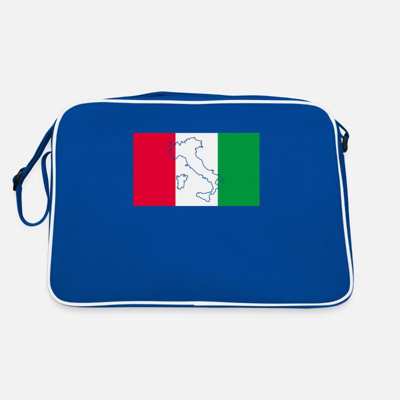 Italien Flagge Retro Tasche