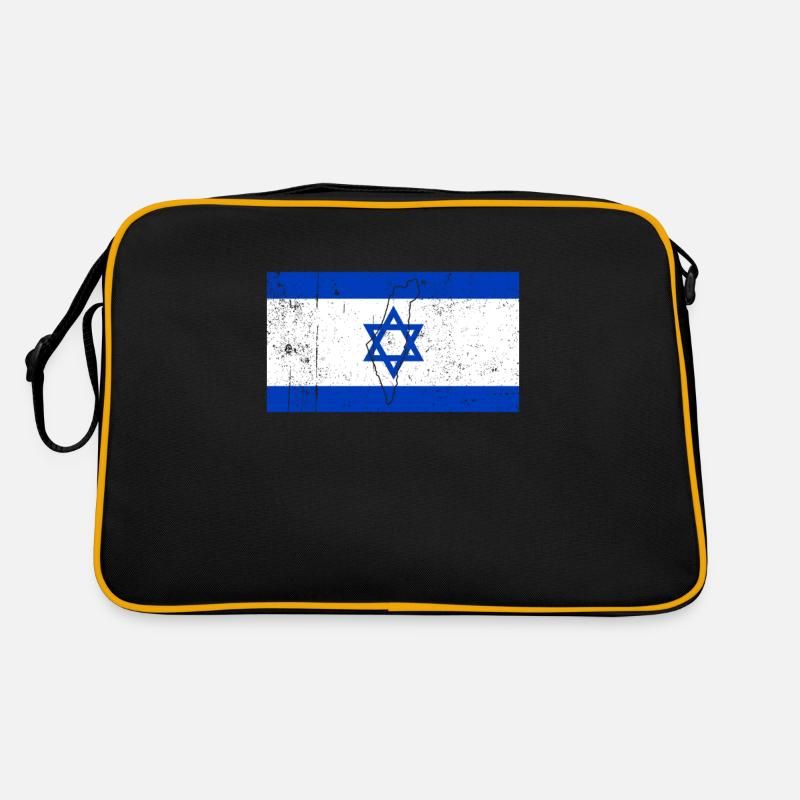 Israel Flag Retro Bag