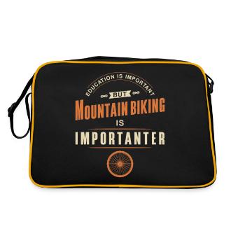 Enduro VTT VTT Équitation - Sac Retro - noir/or - Dos