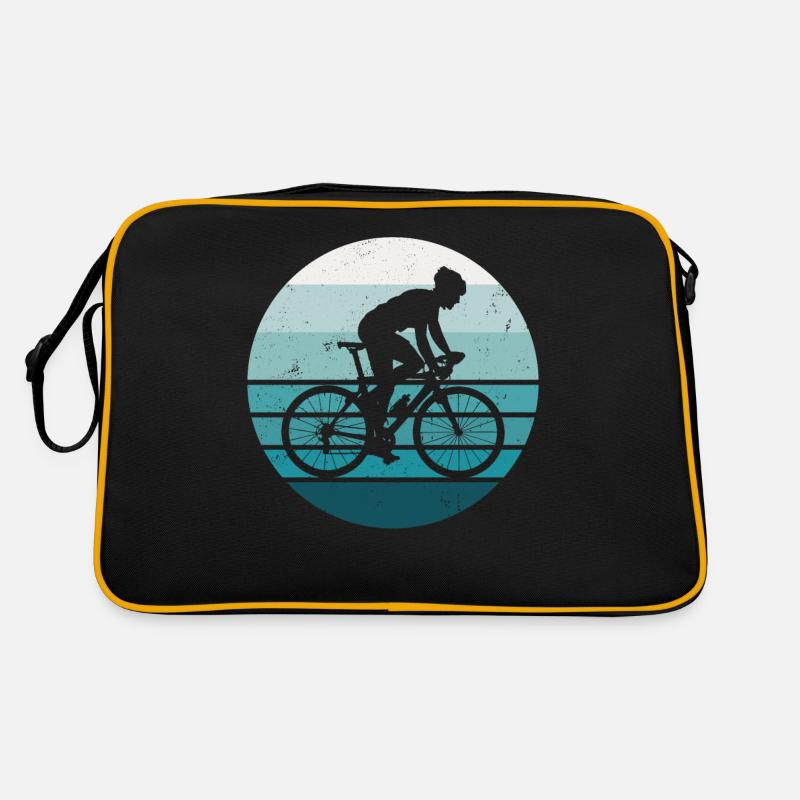Drôle de vélo de route à vélo Sac Retro