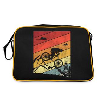 Enduro VTT VTT Équitation - Sac Retro - noir/or - Dos
