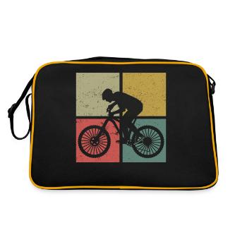 Enduro VTT VTT Équitation - Sac Retro - noir/or - Dos