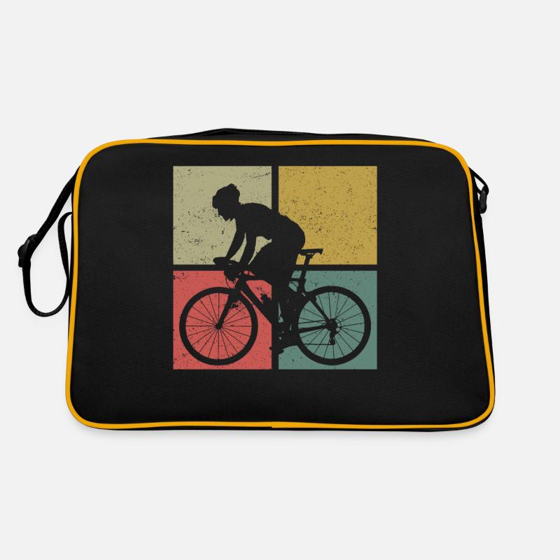Drôle de vélo de route à vélo Sac Retro