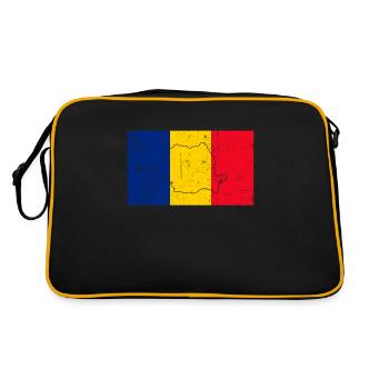 Romania - Retro Bag - black/gold - Back