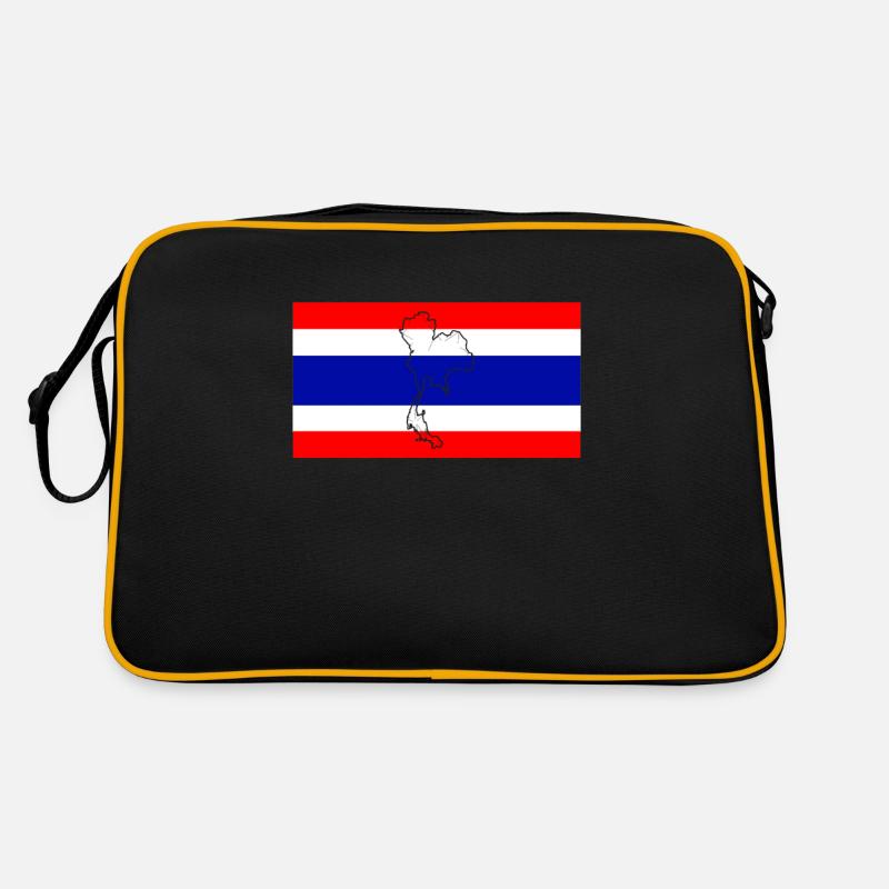 Drapeau de la Thaïlande Sac Retro