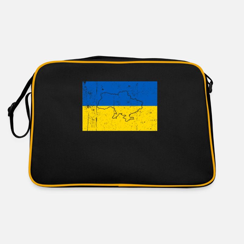 Drapeau de l’Ukraine Sac Retro