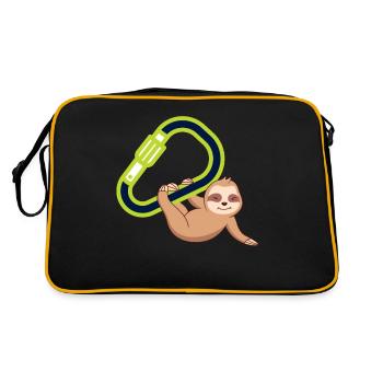 Bouldering, climbing Free climbing Climbing Hall - Retro Bag - black/gold - Back