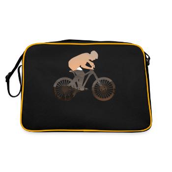 Enduro VTT VTT Équitation - Sac Retro - noir/or - Dos