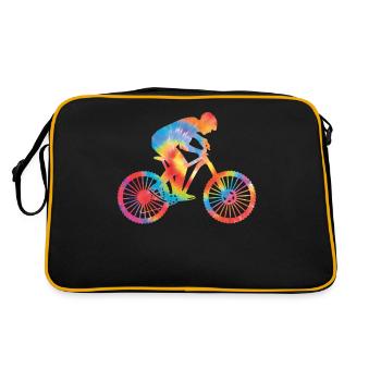 Enduro VTT VTT Équitation - Sac Retro - noir/or - Dos