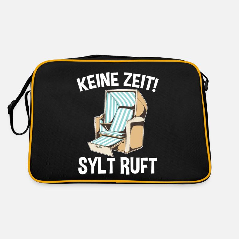 Nordsee Sylt Retro Tasche