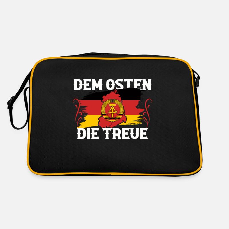East Germany Tshirt Men Ossi Dresden NVA GDR Retro Bag