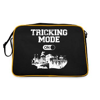 Parkour Free Running Traceur - Retro Bag - black/gold - Back