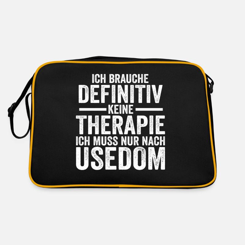 Ostsee Usedom Retro Tasche