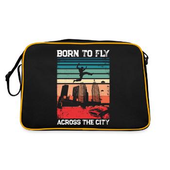 Parkour Free Running Traceur - Sac Retro - noir/or - Dos