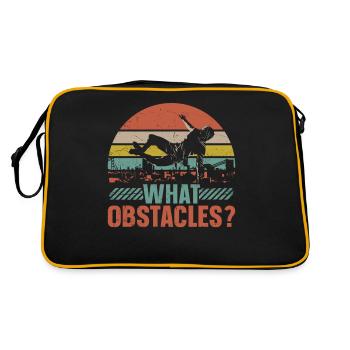 Parkour Free Running Traceur - Sac Retro - noir/or - Dos