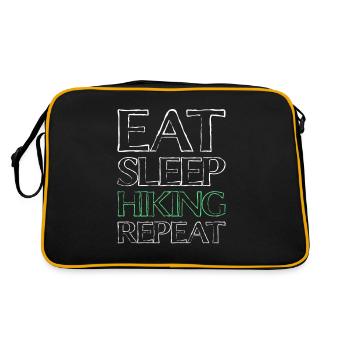 Manger Sleep Randonnée - Sac Retro - noir/or - Dos