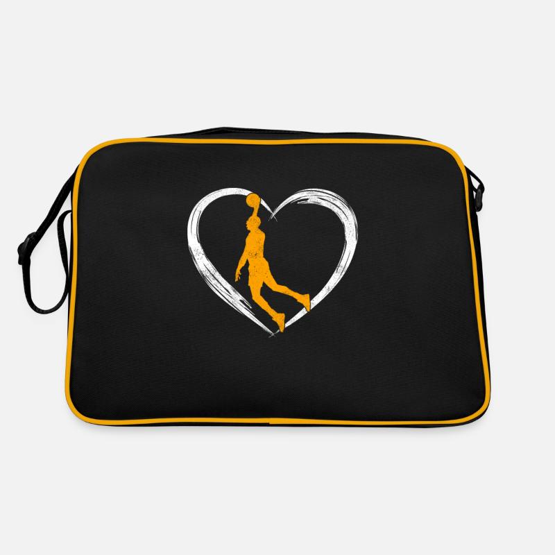 l’amour du basket-ball Sac Retro
