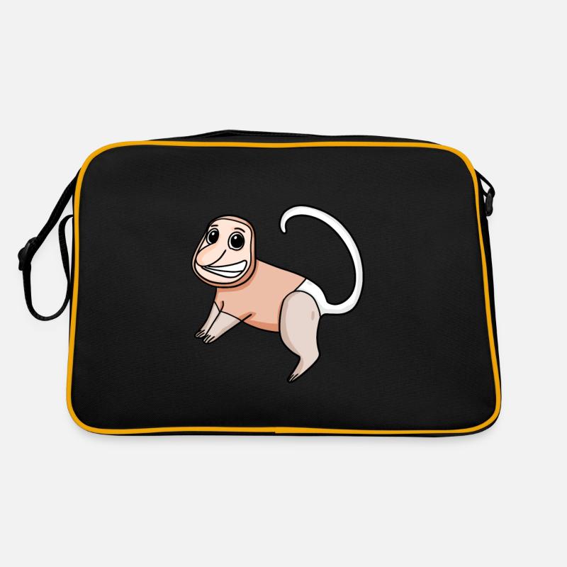 Proboscis Monkey Monkey Monkey Retro Bag
