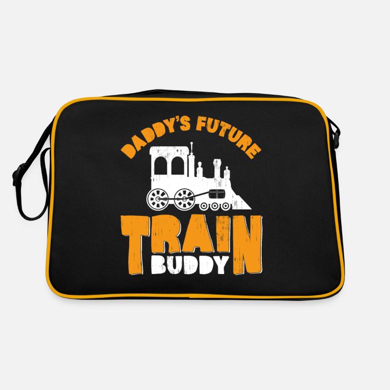 Steam Train Driver Trainspotting Retro Bag