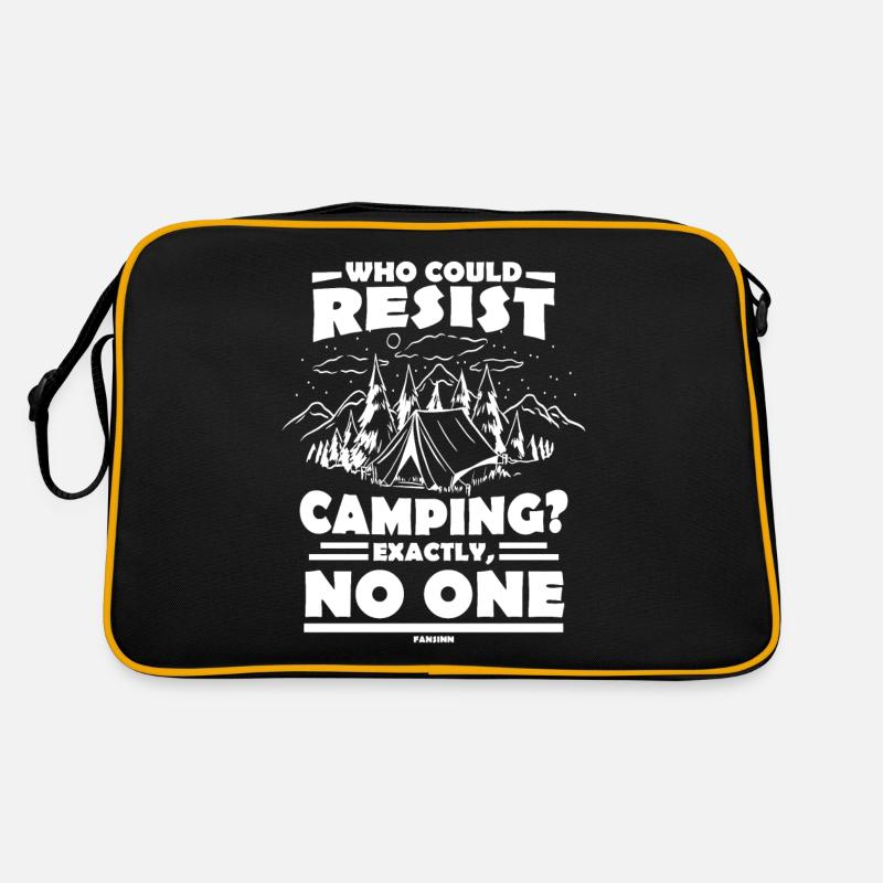 Camping Camping Tente de Vacances Cadeau Sac Retro