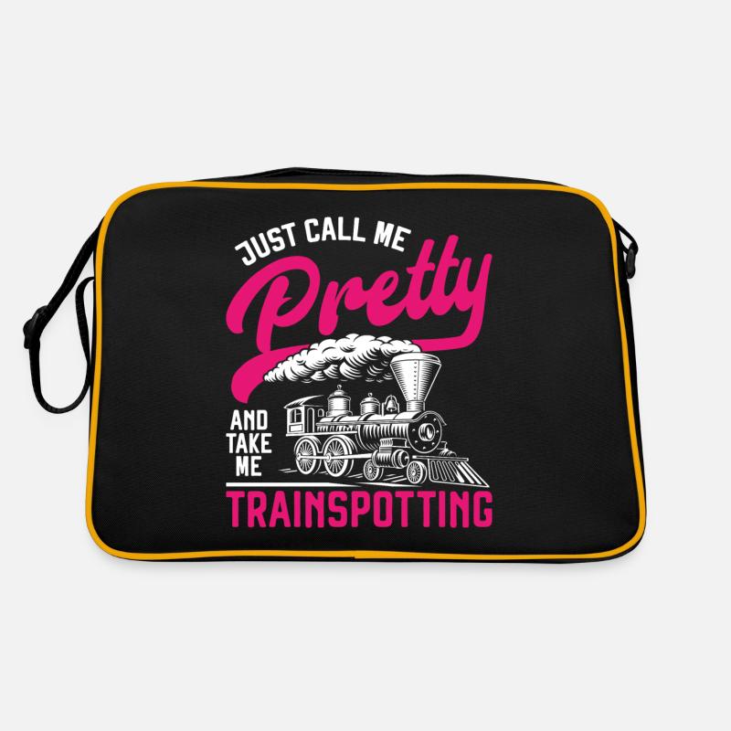 Conducteur de train à vapeur Trainspotting Sac Retro