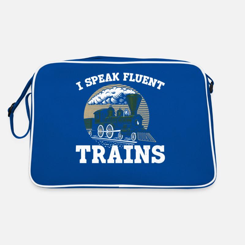 Steam Train Driver Trainspotting Retro Bag